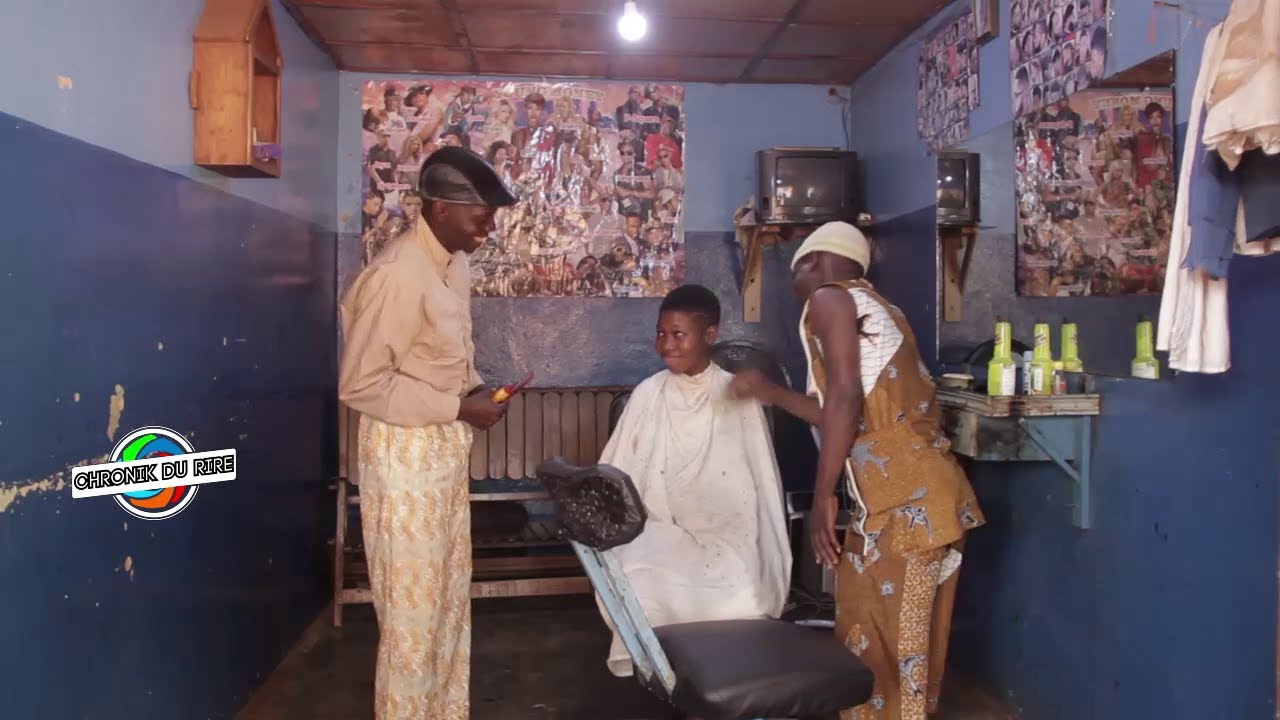 [CHRONIK DU RIRE] Dah Ayato - Chez le coiffeur Guidjoooo