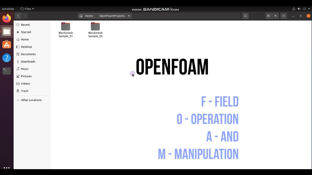 OpenFOAM два простых примера.