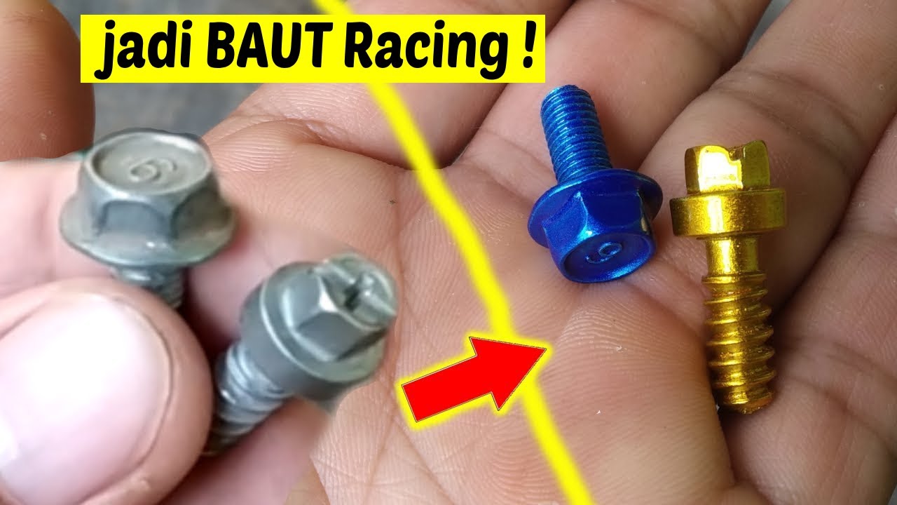 Cara Mudah Buat Baut RICING !!!