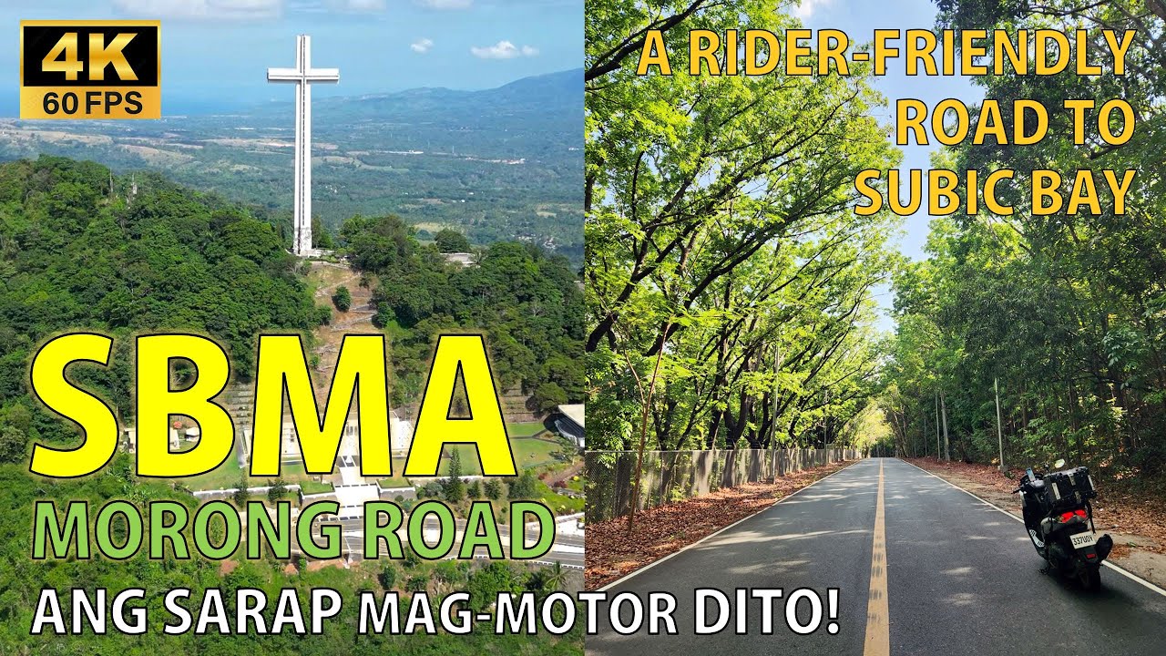 SBMA Morong Road Bataan - A Rider-Friendly Road to Subic Bay Mt. Samat Las Casas Acusar Solo Ride 4K