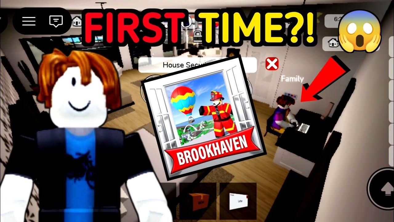 First Time Playing Brookhaven RP 😱 | Roblox Gameplay