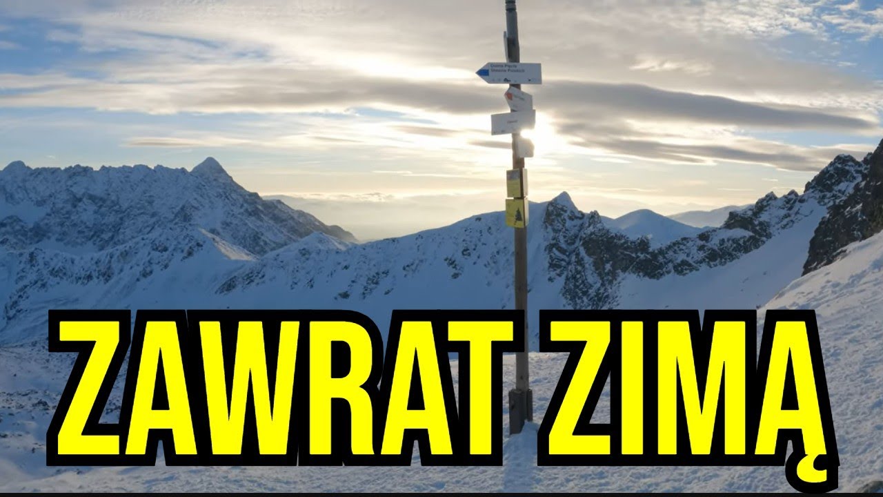 ZAWRAT ZIMĄ OD SCHRONISKA W DOLINIE PIĘCIU STAWÓW!