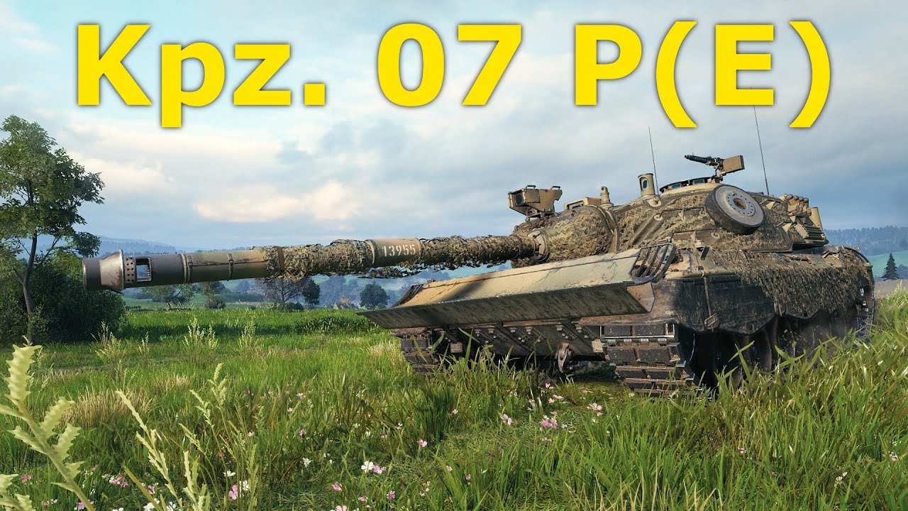 World of Tanks Kampfpanzer 07 P(E) - 8 Kills 10,5K Damage