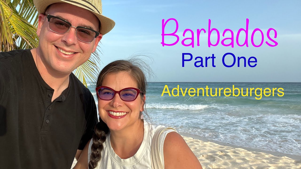 Adventureburgers in Barbados, Part One, Travel Day, St. Lawrence Gap, Eating Barracuda, Catamaran