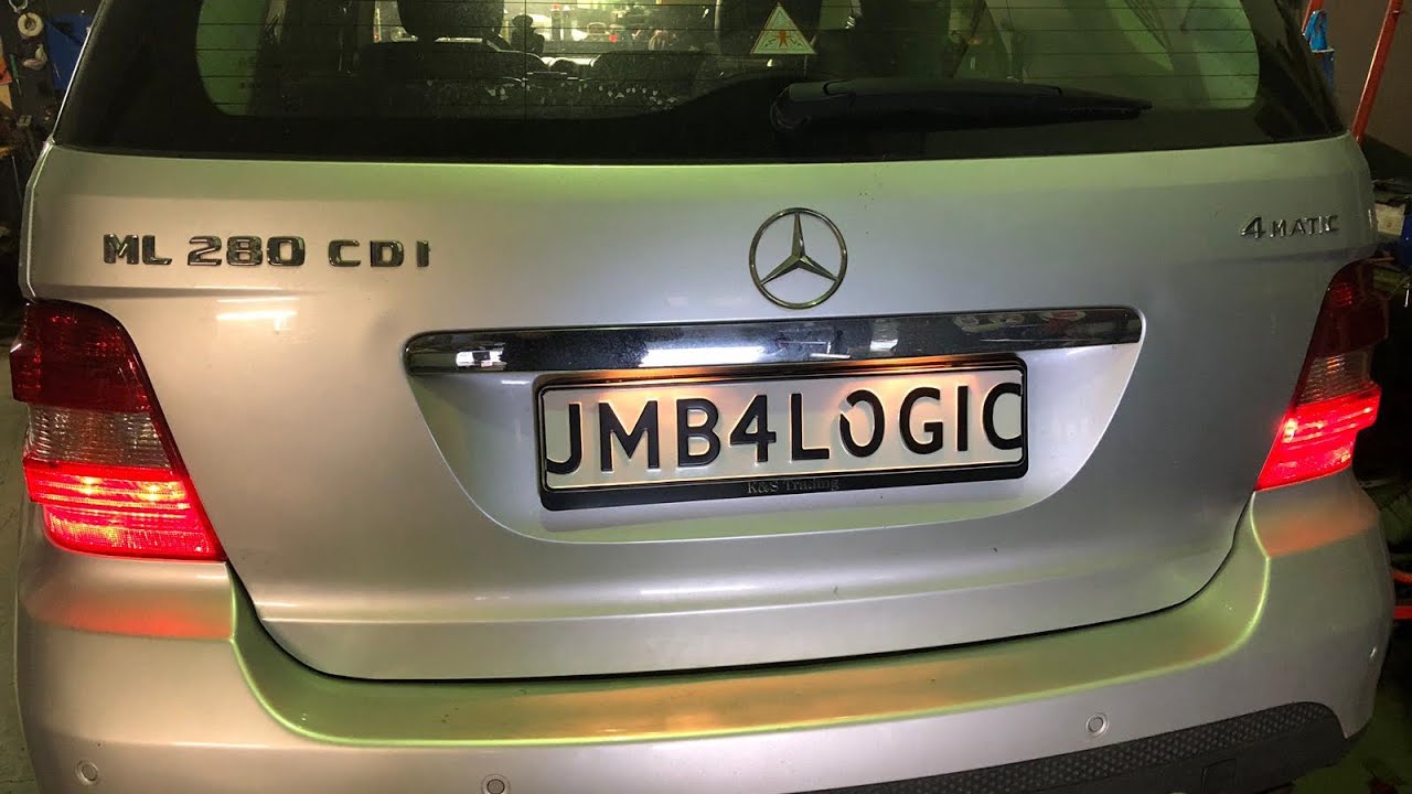 Mercedes ML 280 CDI V6 4Matic oil reverse