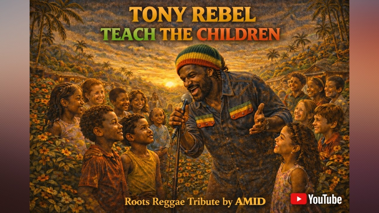 Tony Rebel – Teach The Children | Roots Reggae Tribute by AMID