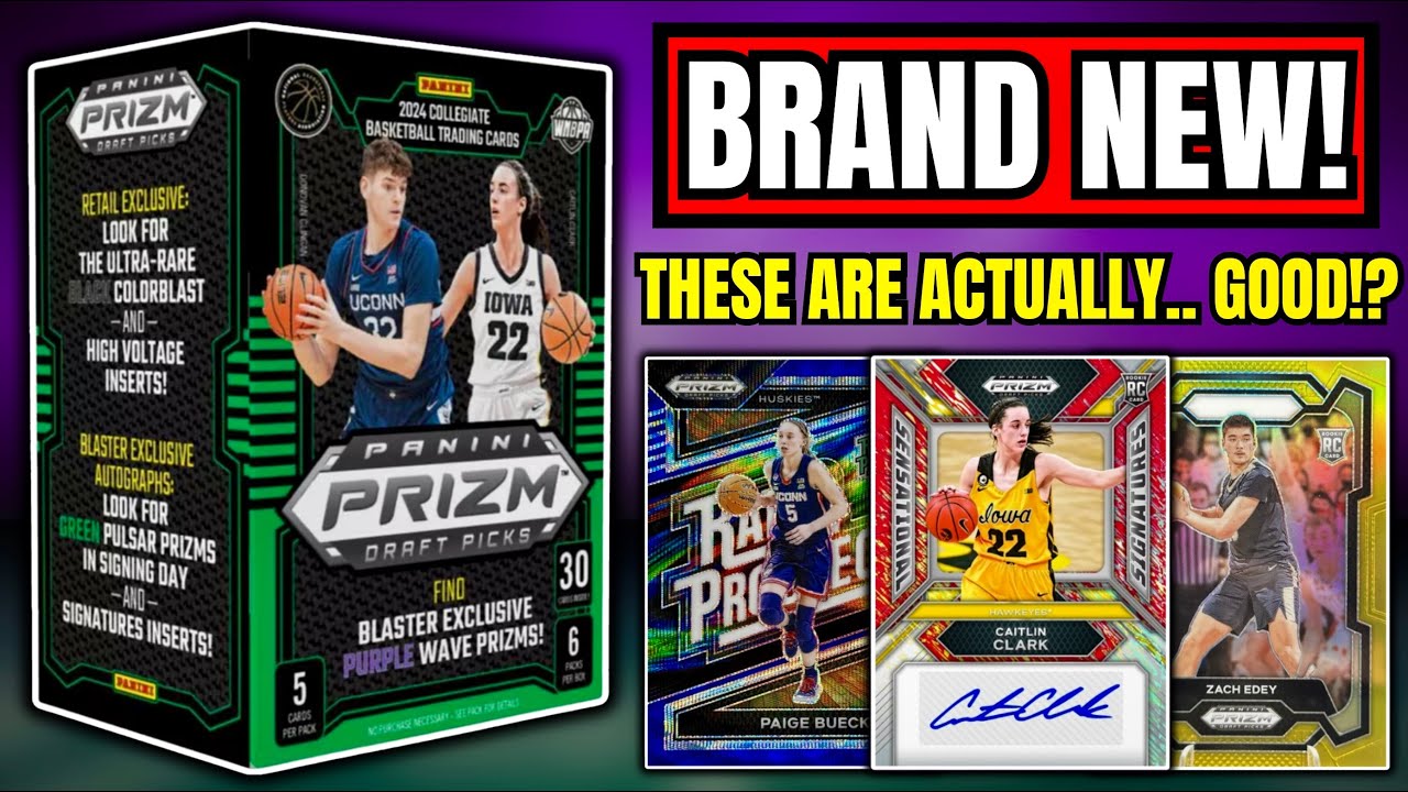 *THESE ARE ACTUALLY... NOT BAD!?🔥 2024 PRIZM BASKETBALL DRAFT PICKS BLASTER BOX REVIEW!🏀