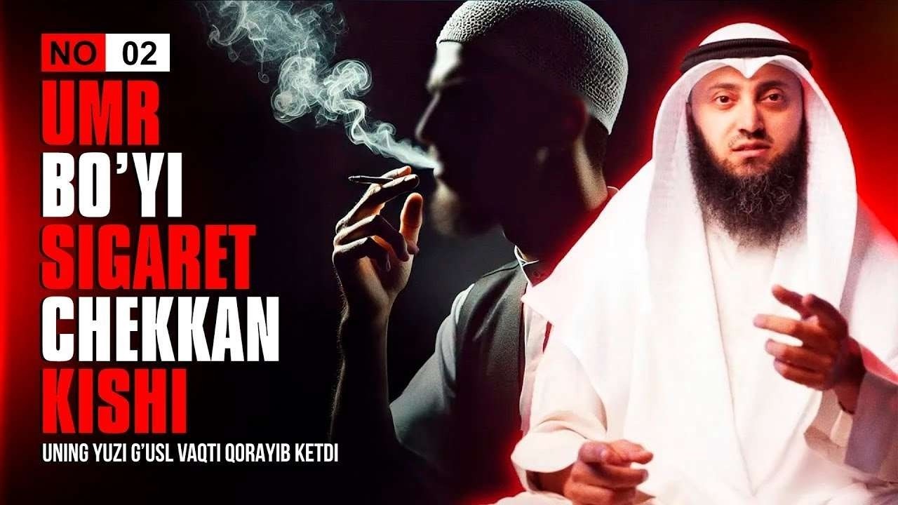 UMR BO'YI SIGARET CHAKKAN KISHI