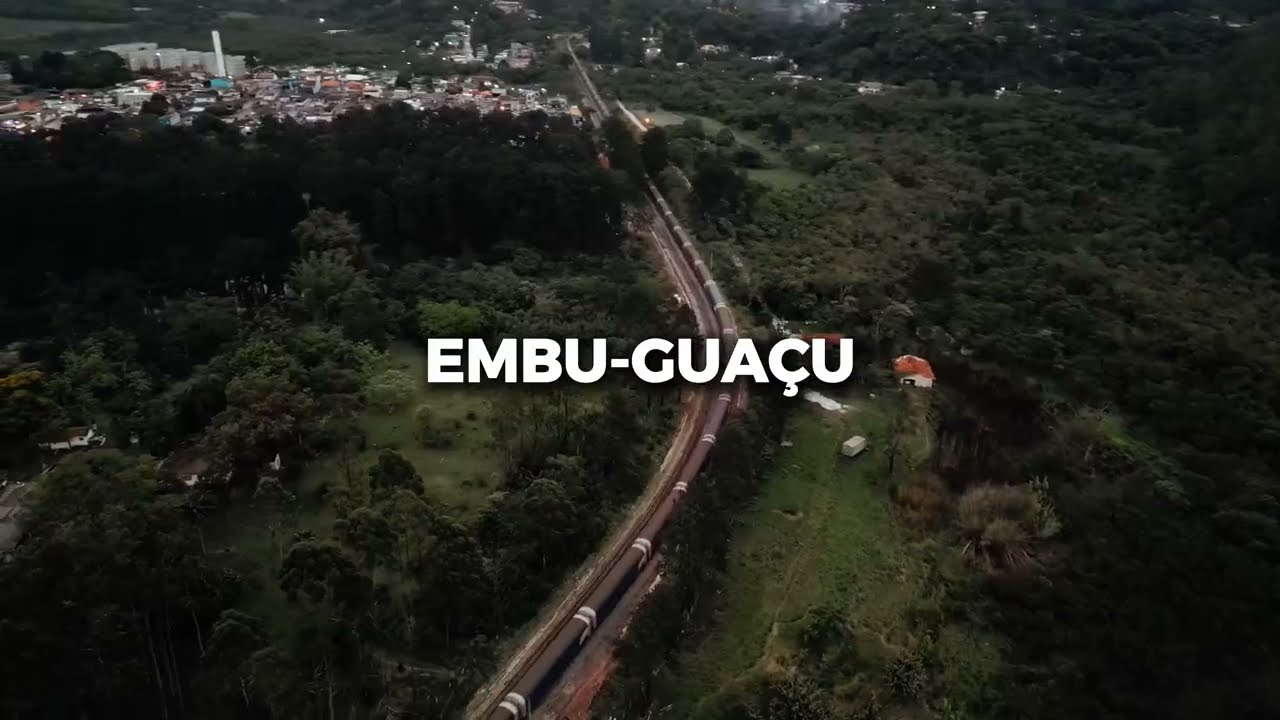 Conhe&ccedil;a Embu-Gua&ccedil;u - Um ponto de vista a&eacute;reo da cidade metropolitana de SP