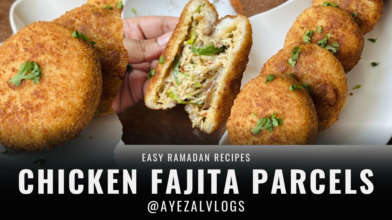 Chicken Fajita Pockets| Iftar Special| Make and Freeze चिकन फजीता पॉकेट Easy Chicken Recipe #ramzan 