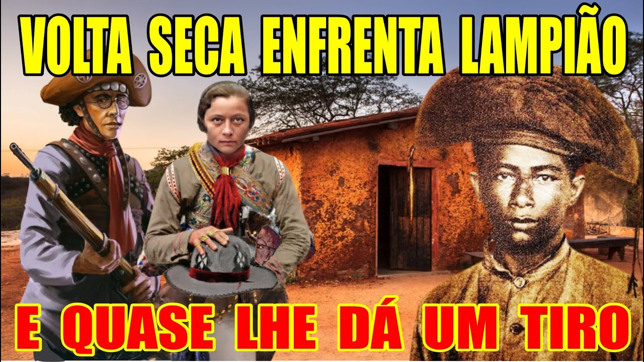 VOLTA SECA ENFRENTA LAMPI&Atilde;O E QUASE LHE D&Aacute; UM TIRO