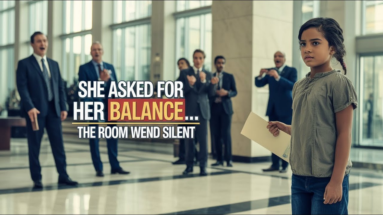 THE TOUCHING MOMENT A LITTLE GIRL ASKED TO SEE HER BALANCE - MILLIONAIRE'S REACTION WAS AMAZING!