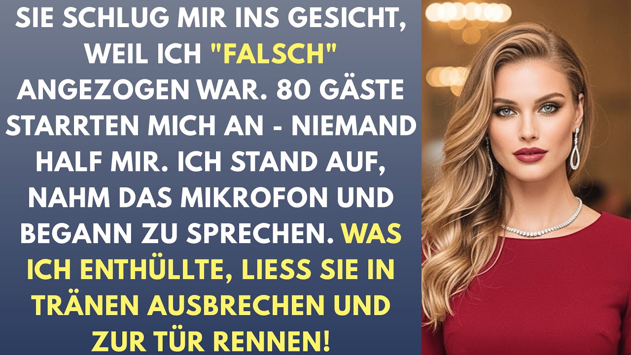 Schwägerin ohrfeigt mich vor allen Gästen auf der Hochzeit - meine Rache folgt sofort...
