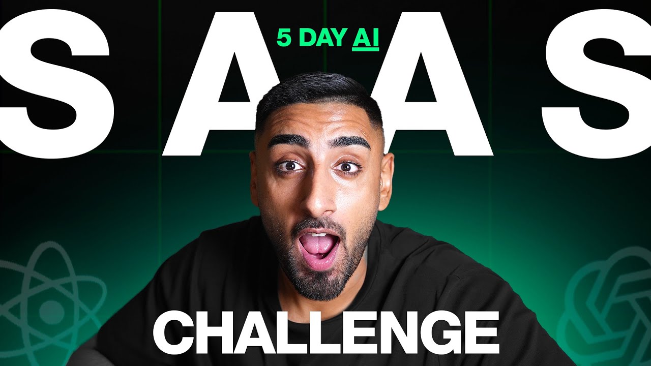 Introducing the 5-Day AI SaaS Challenge (Next.js, Stripe Checkout, OpenAI, Pinecone, Tailwind, TS)