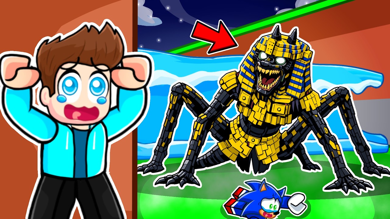 ESCAPE THE SCARY ANUBUBU BRAINROT DEMON IN ESCAPE TSUNAMI FOR BRAINROT !!