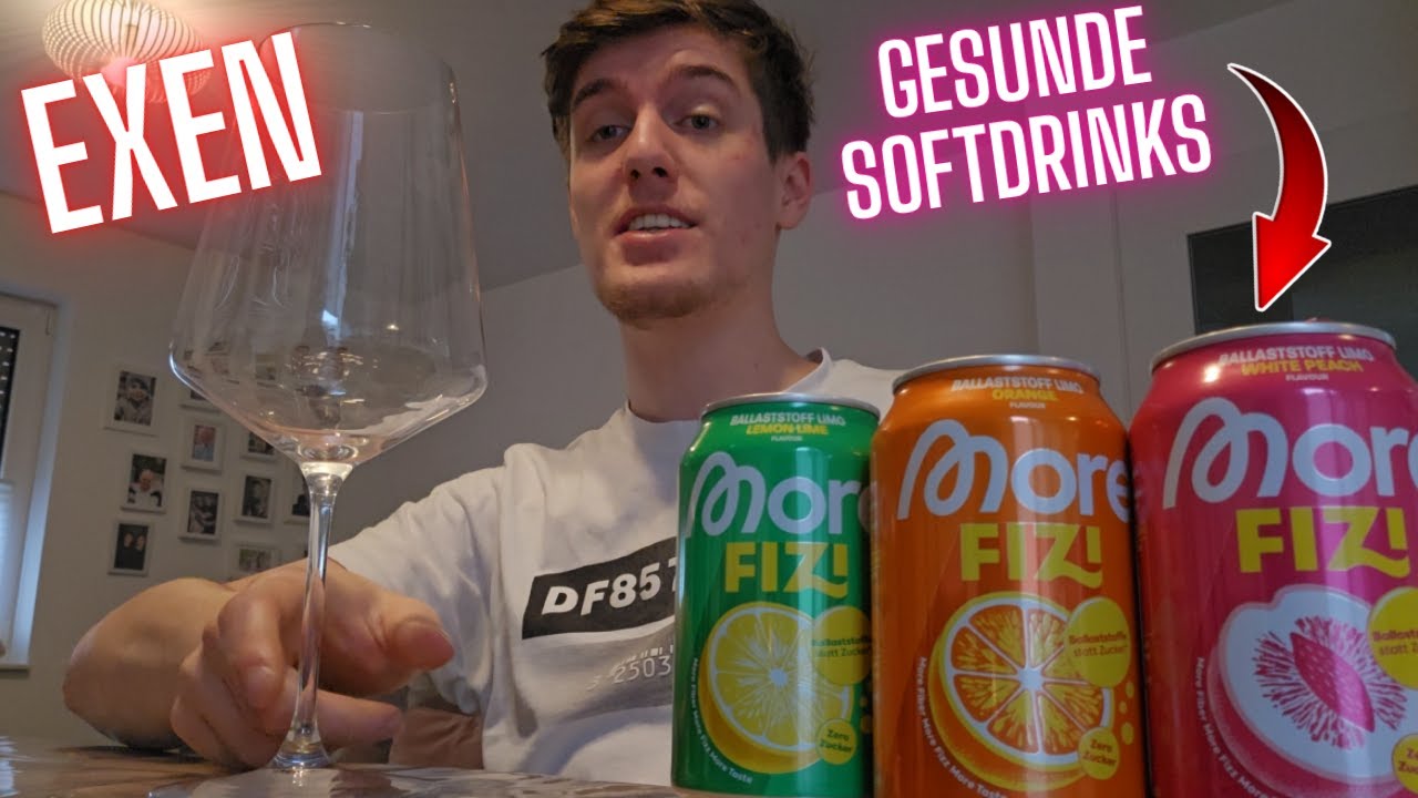 ICH EXE UND MIXE DIE GESÜNDESTEN SOFT DRINKS DER WELT!!! / More Fiz! Geschmackstest + Exen