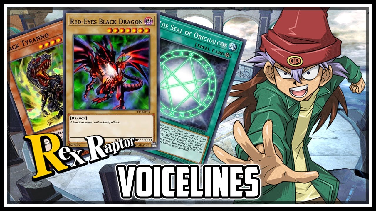 Rex Raptor All Signature Cards/Dialogues/Summons (JP/EN) [Yu-Gi-Oh! Duel Links]