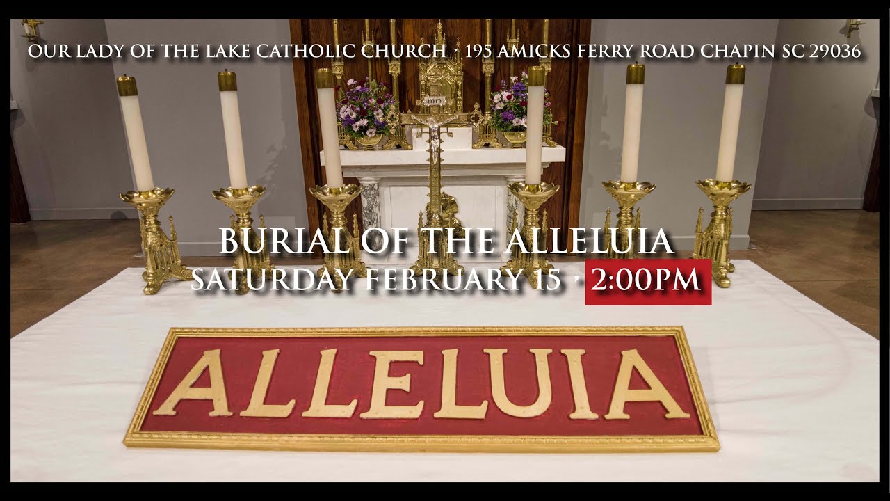 Burial of the Alleluia — 2025