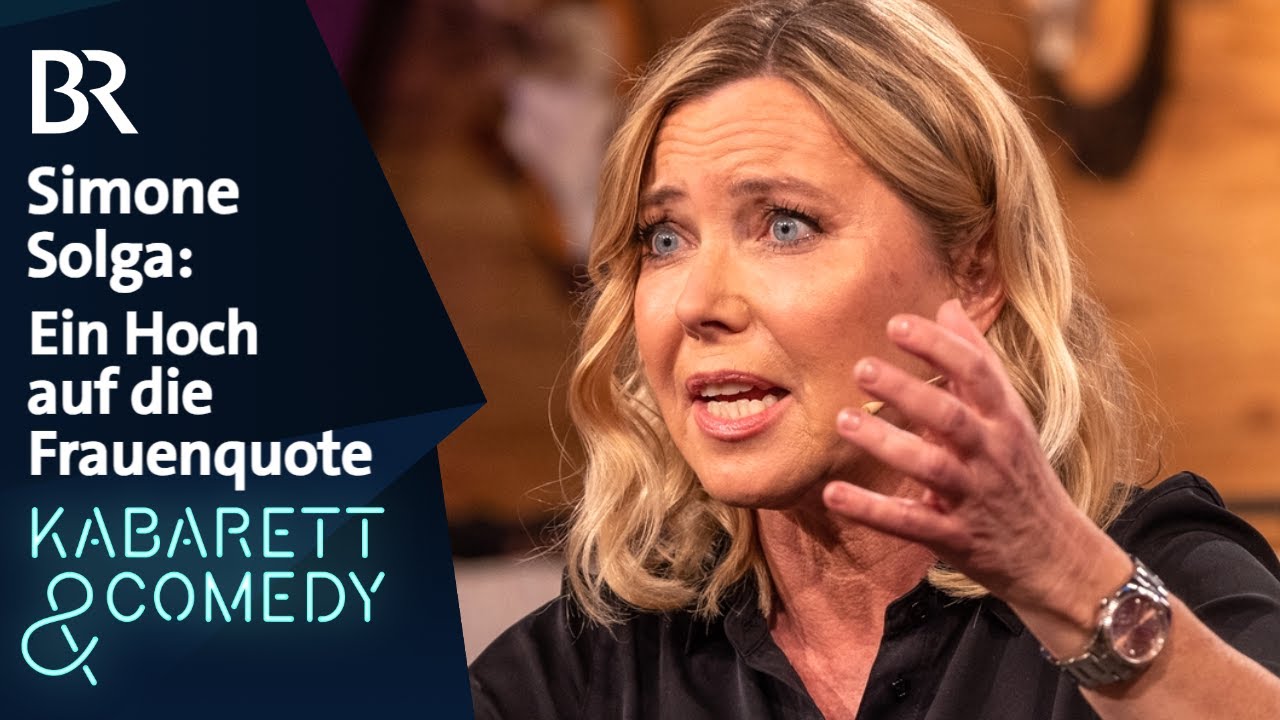 Simone Solga: Ein Hoch auf die Frauenquote | dreizueins | BR Kabarett & Comedy