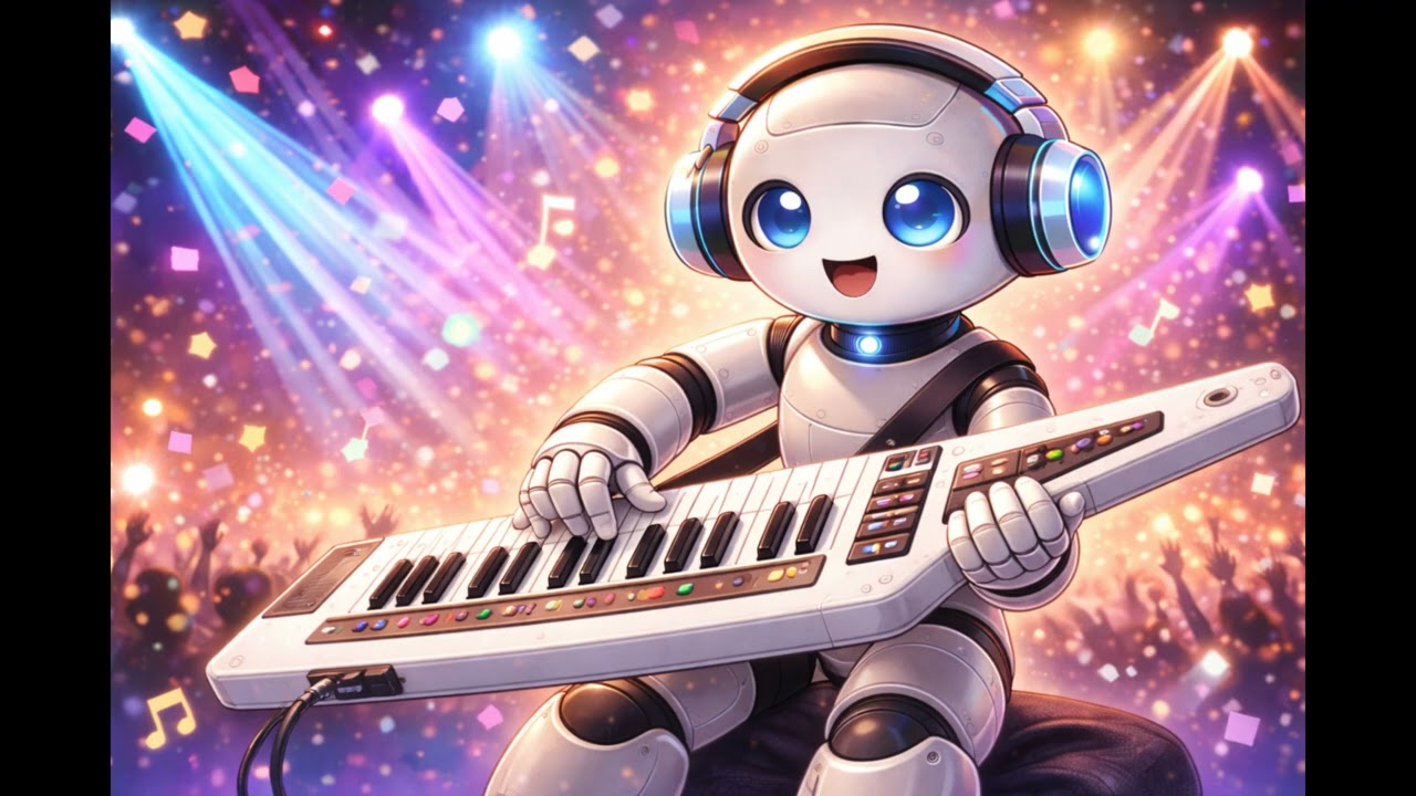 「ロボットといっしょに しずかな音楽タイム」#28　Quiet Music Time with a Friendly Robot #28
