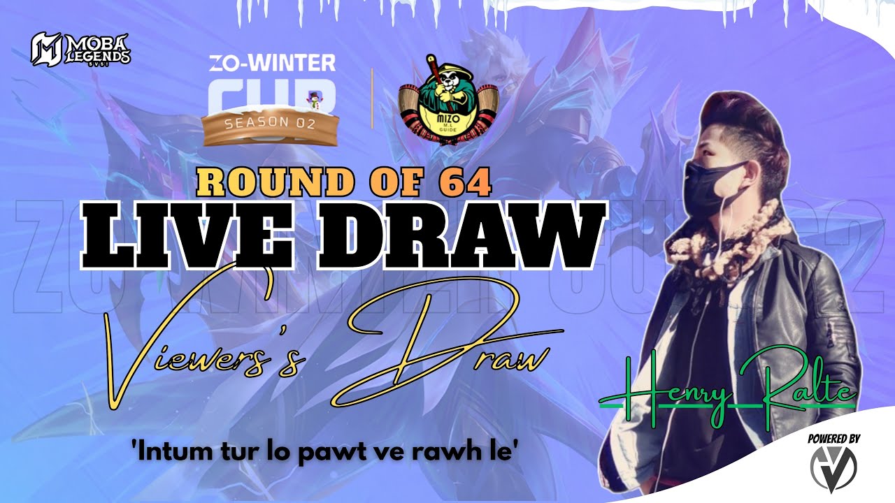 🔴Live.Zo-Winter Cup S2 | Live draw | Round of 64 | #mobalegends #gaming #shorts 