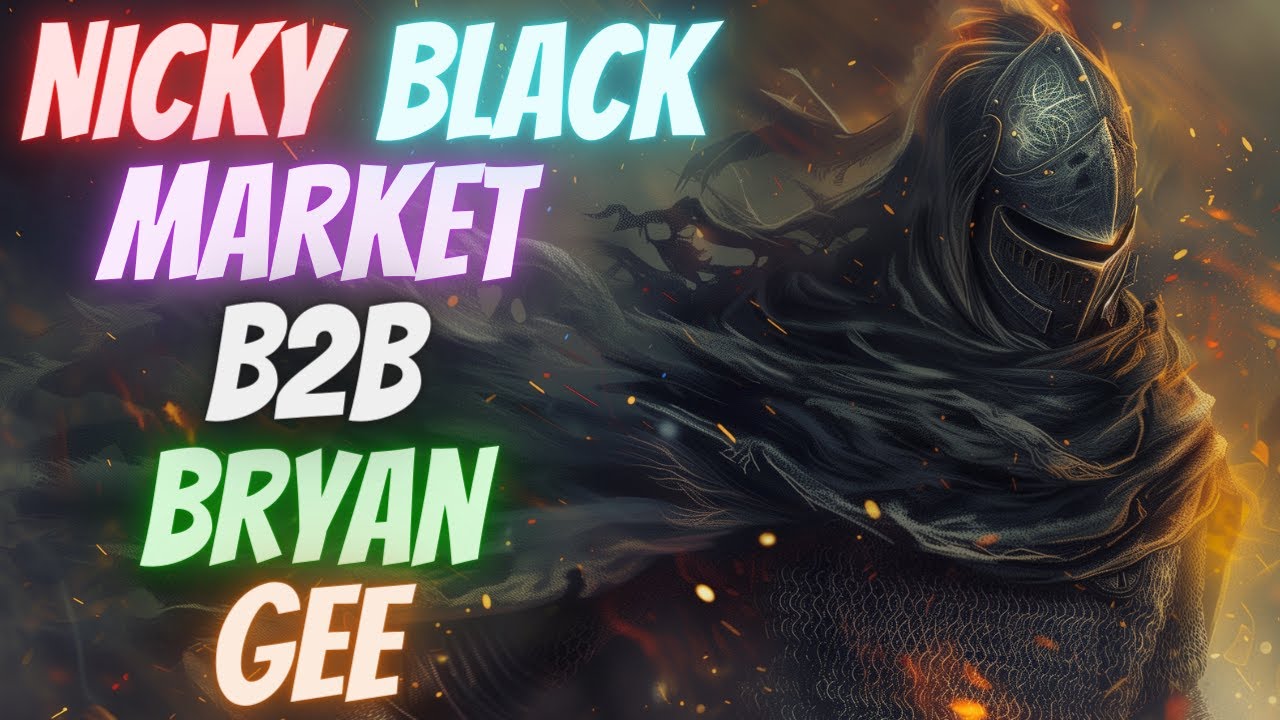NICKY BLACK MARKET BACK 2 BACK WITH BRYAN GEE LIVE @ JUNGLE MANIA