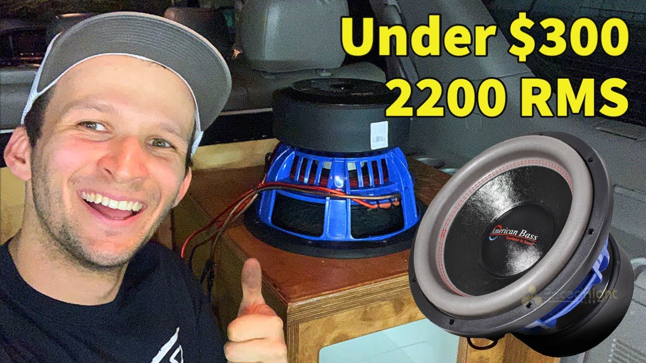 Обзор нового бюджетного сабвуфера American Bass MONSTER! HD V2