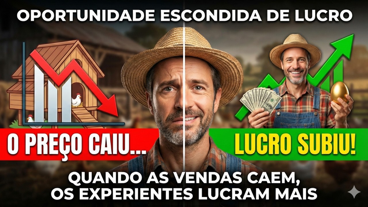 Poucas vendas, LUCRO MAIOR? O que só criadores experientes fazem quando o preço cai