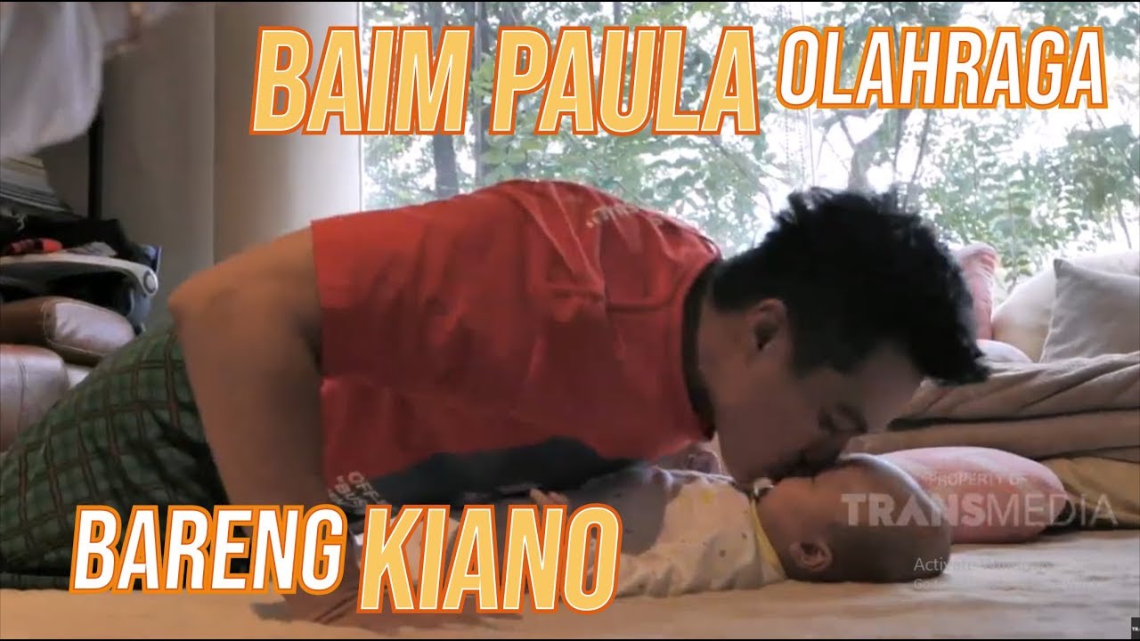 Baim Paula Olahraga Bareng Kiano, Lucu Banget! | KELUARGA BOSQUE (16/5/20) P3