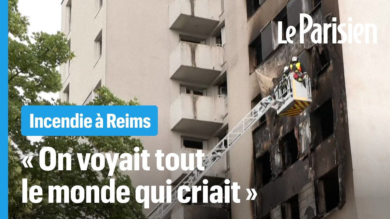 Nuit d'horreur à Reims : 4 morts dont un enfant dans l'incendie d'un HLM