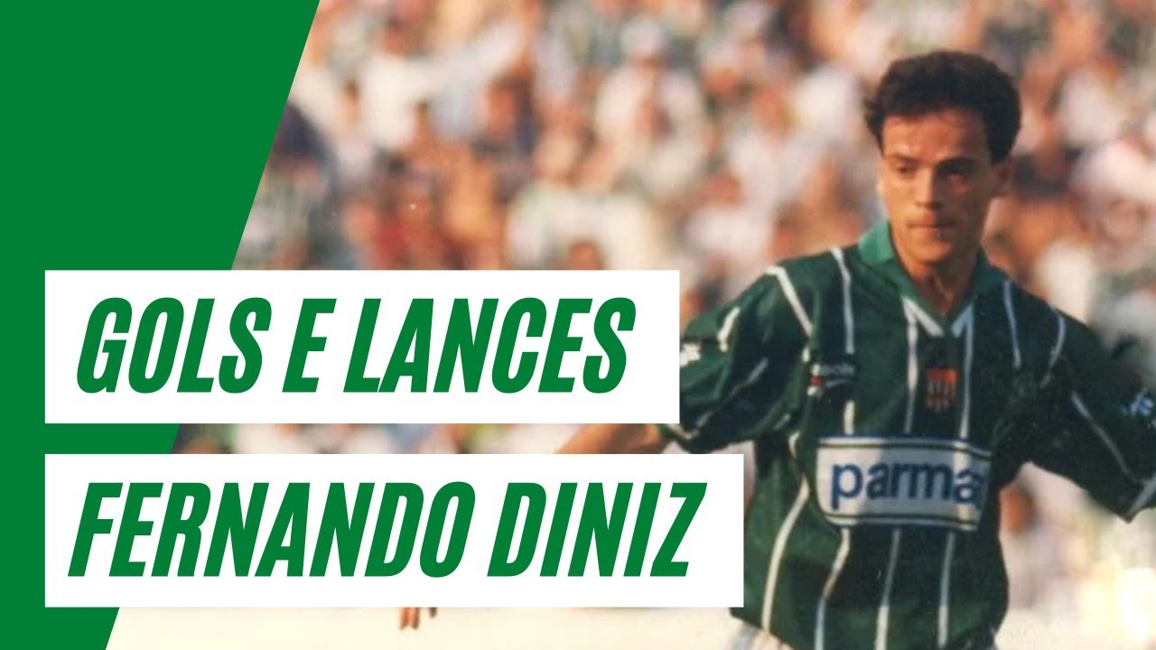 FERNANDO DINIZ - GOLS E LANCES de Fernando Diniz quando era jogador
