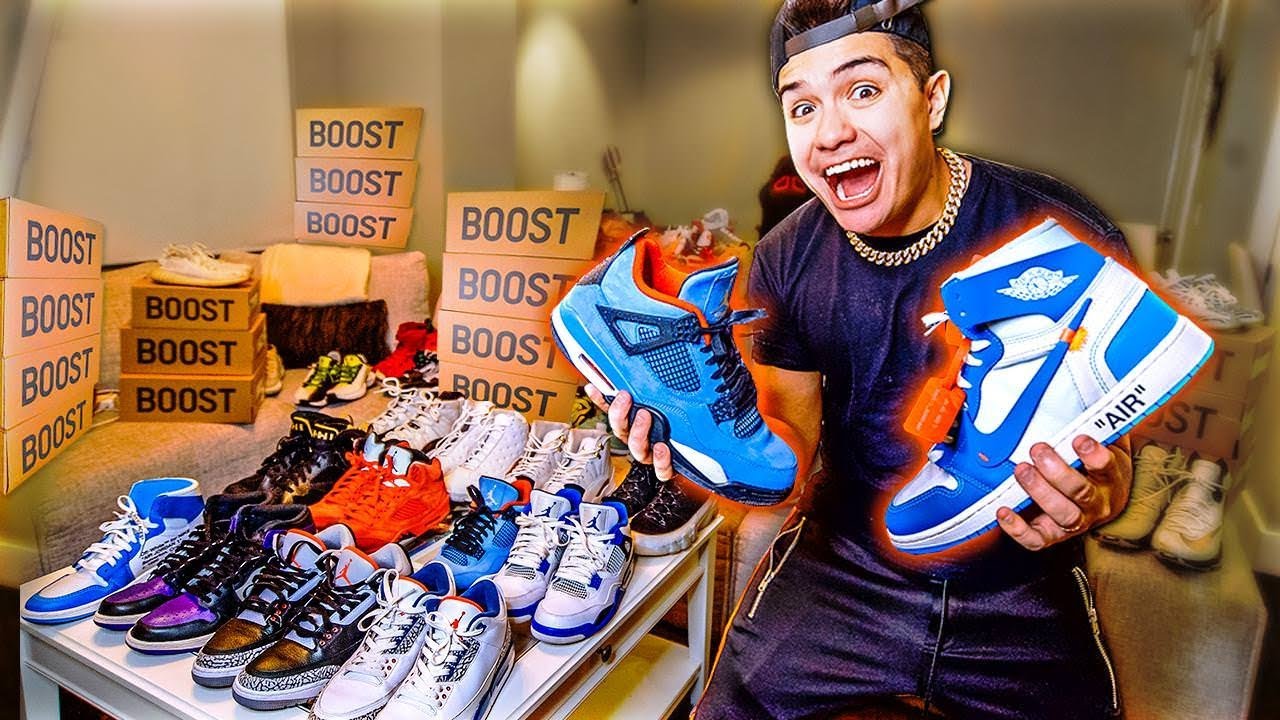 LEGIT VLOGS SHOE COLLECTION!! ($20,000)