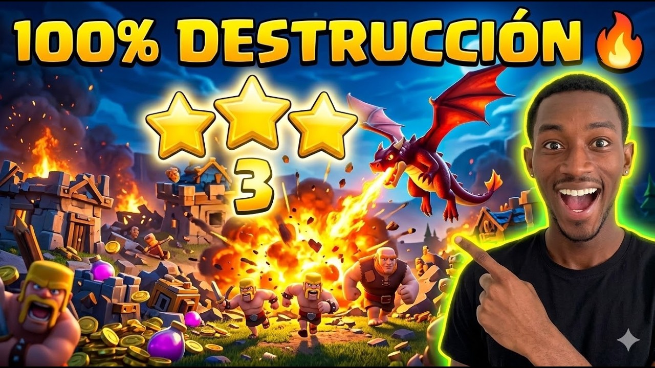 Mi aldea empieza a volverse IMPARABLE… ataques PERFECTOS y más recursos 🔥 | Clash of Clans
