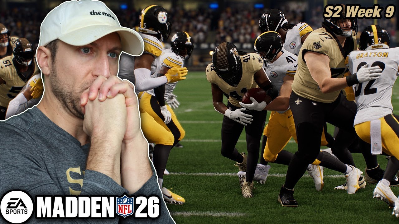 This Game Came Down to ONE PLAY | Saints vs. Steelers | Madden 26 Saints Franchise Ep. 28