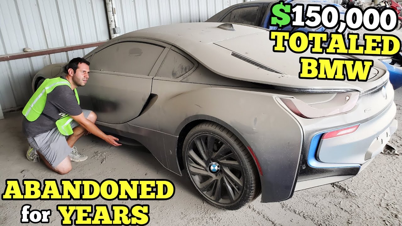 I Found an ABANDONED BMW Supercar at the Salvage Auction. It's Been Sitting for YEARS!