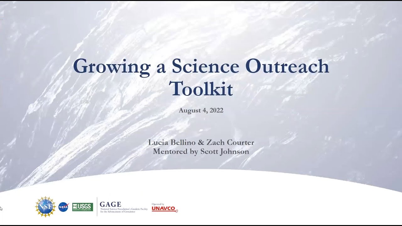 Lucia Bellino and Zach Courter - 2022 USIP Presentation