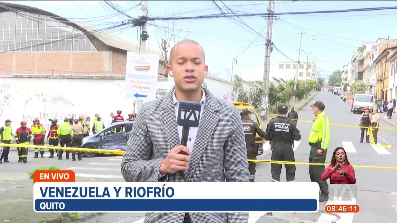 Una persona falleció y cuatro resultaron heridas tras siniestro de tránsito en el centro de Quito