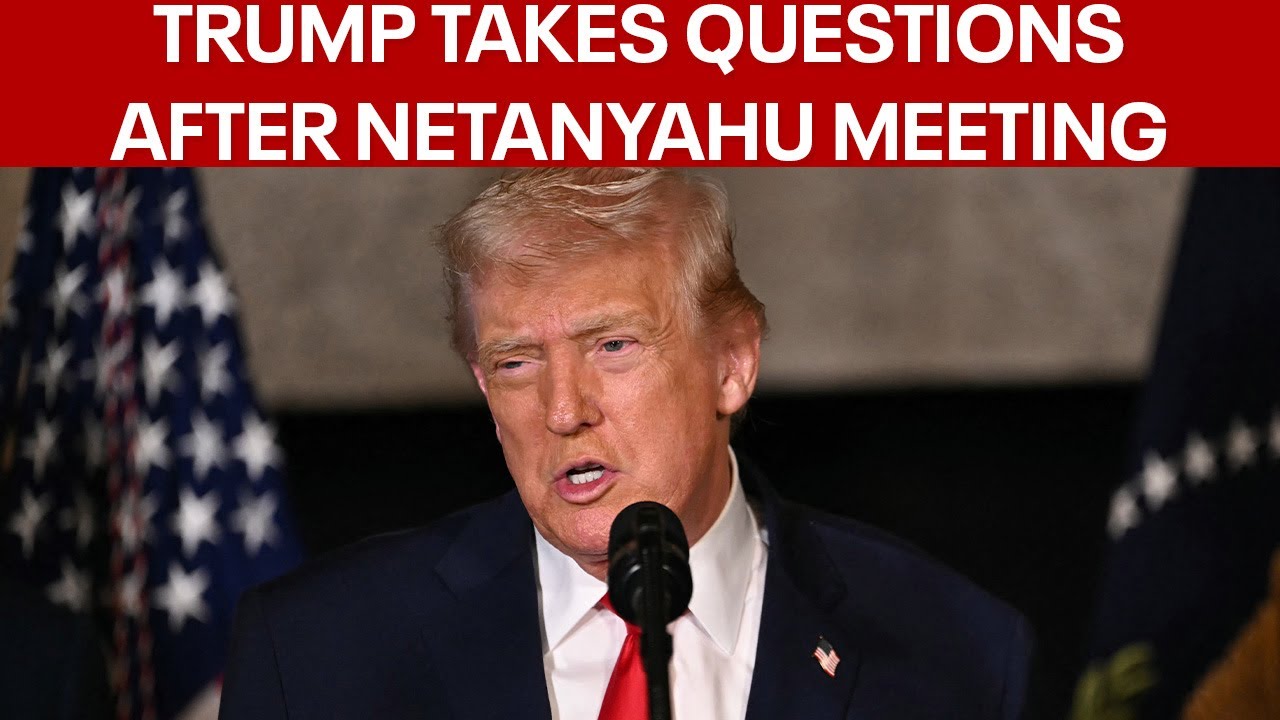 Trump and Netanyahu take questions after meeting | FOX 29 News Philadelphia