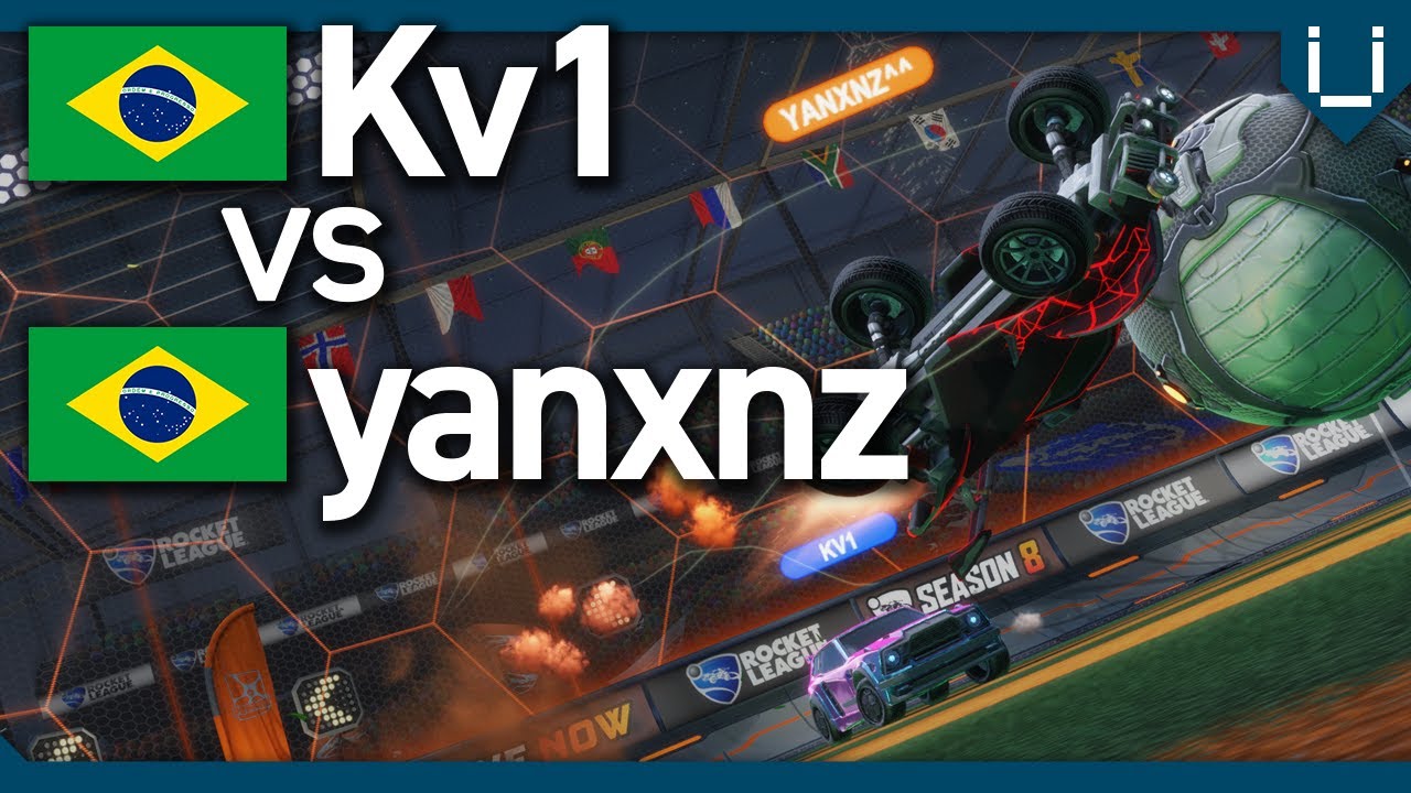 Battle for Brazil | yanxnz vs Kv1 | Rocket League 1v1