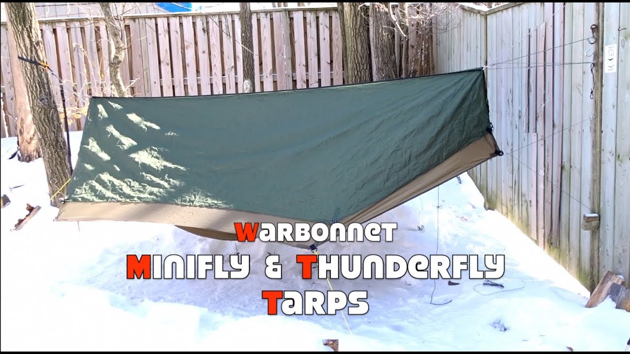 Warbonnet Minifly and Thunderfly Tarps Looky-See