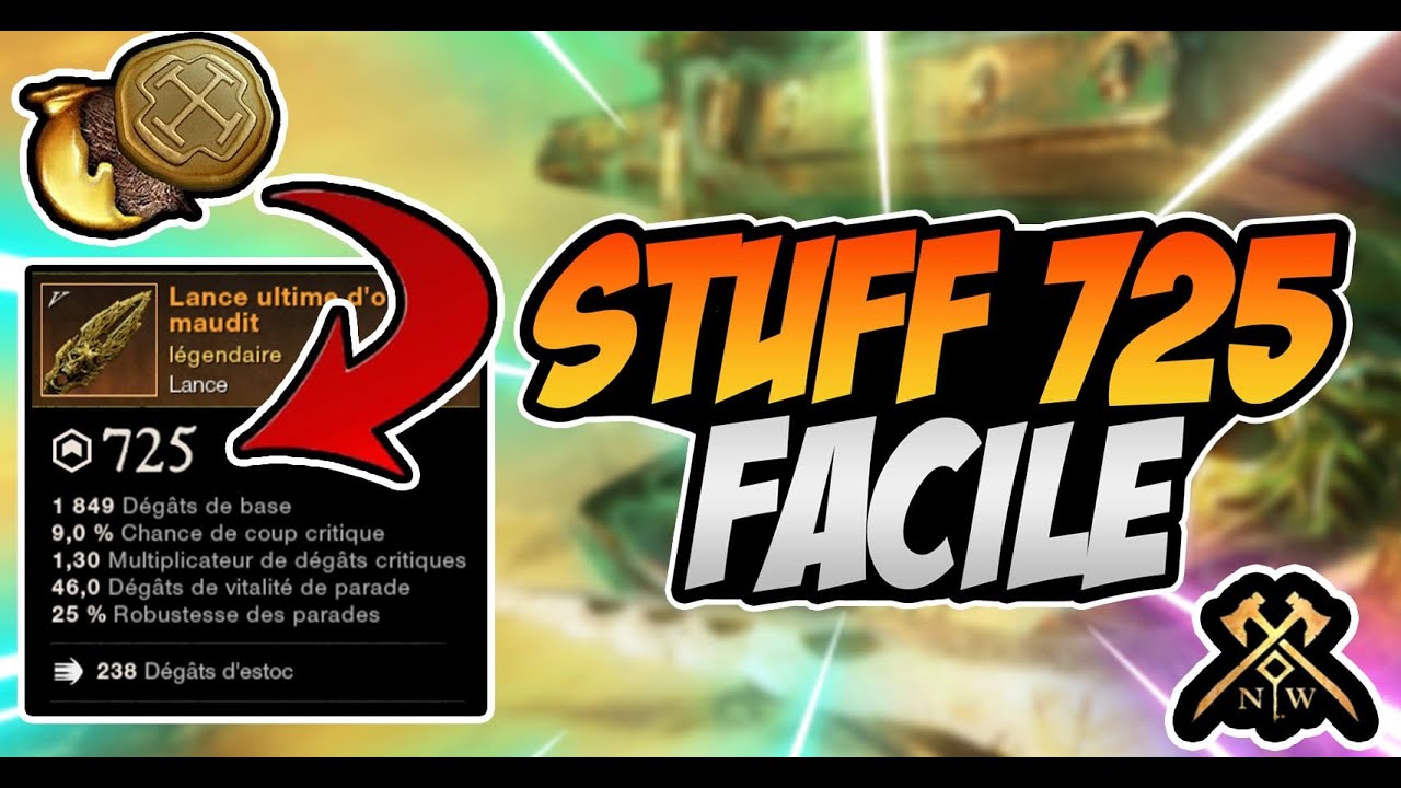 NEW WORLD AETERNUM ► COMMENT AVOIR VOS PREMIERS ÉQUIPEMENTS 725 GS  & VOS DOUBLONS MYSTIQUES !