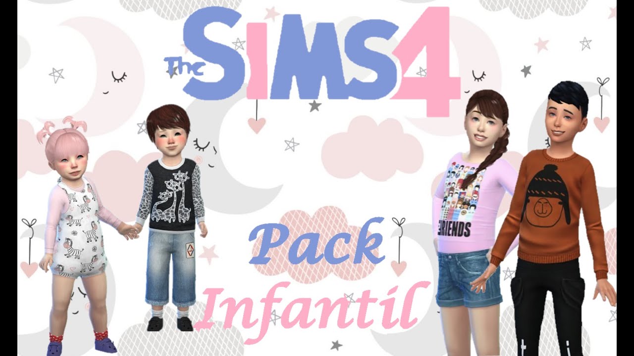 🎈 ROUPAS INFANTIL THE SIMS 4 || PACK DE ROUPAS INFANTIL PARTE 2👶🧑👧