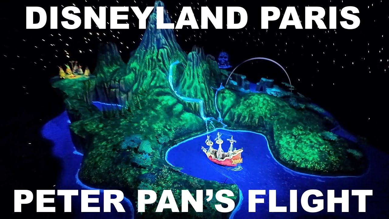 Fly to Neverland! ✨ Peter Pan’s Flight at Disneyland Paris – Full Ride POV