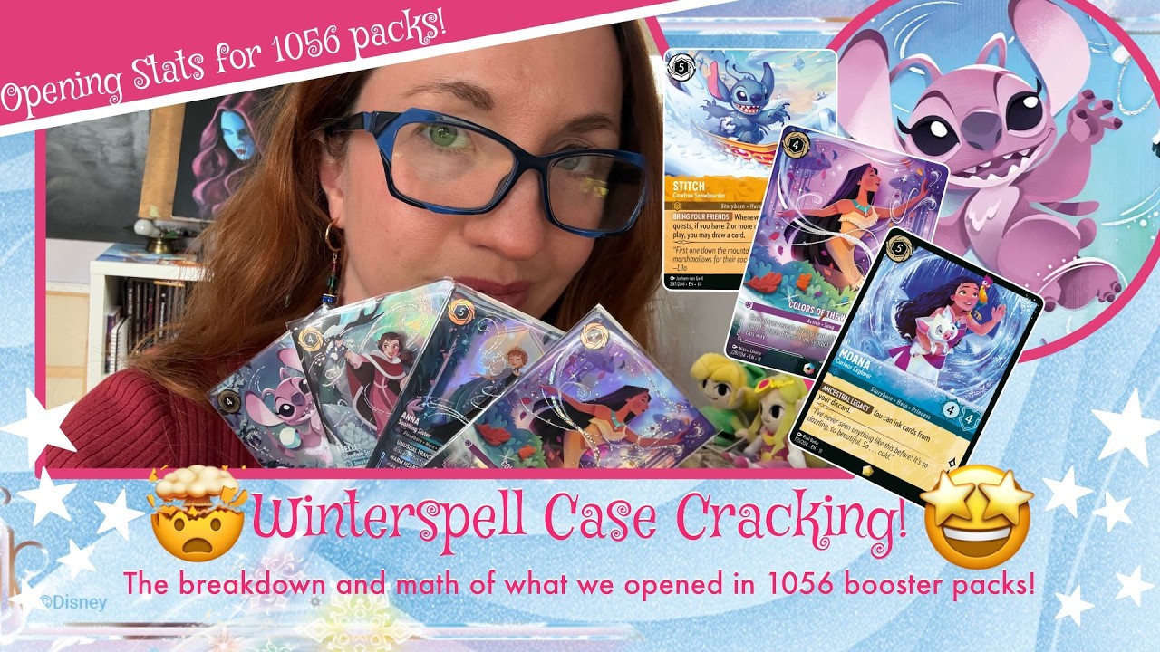 Set Stats! What We Opened in 44 Boxes of Winterspell! | Lorcana Opening Stats