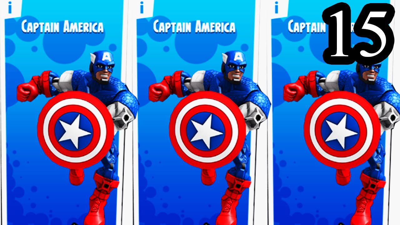 Mix+Smash Marvel Super Hero Mashers | Capitan America, Black Panter, Winter Soldier Part 15