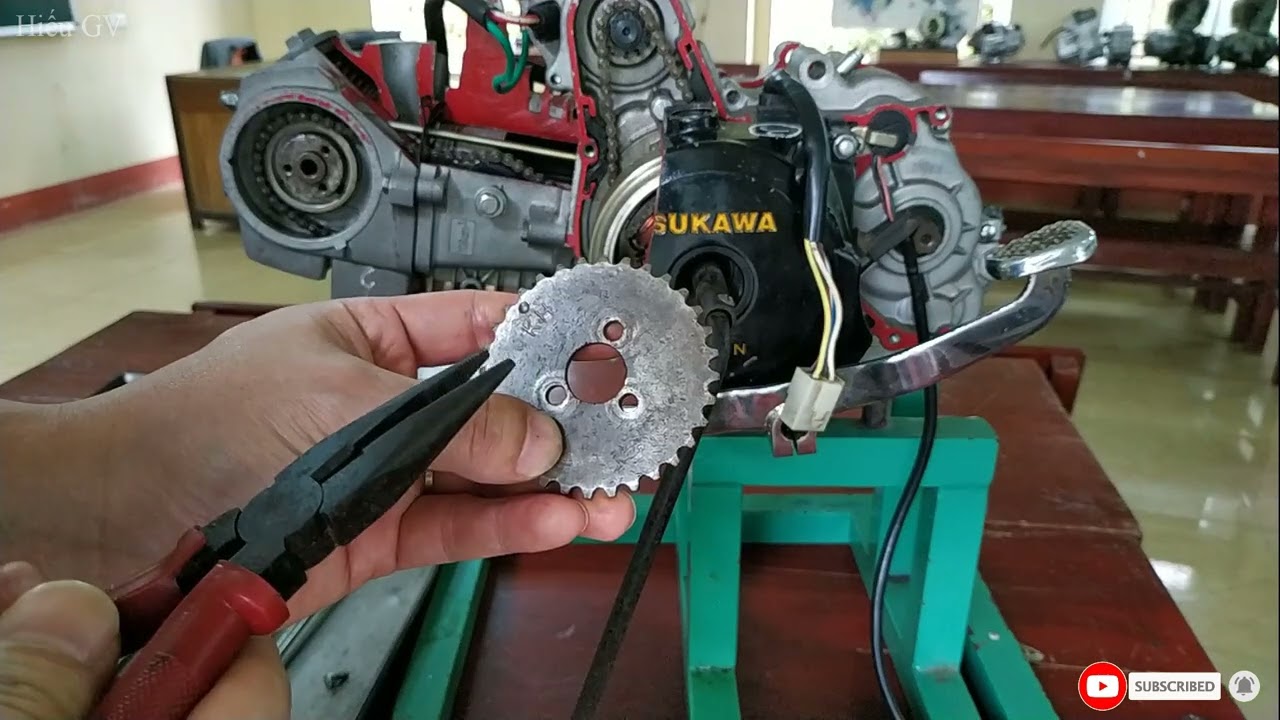 Đặt cam (Đặt lửa) cho động cơ xe máy 4 kỳ