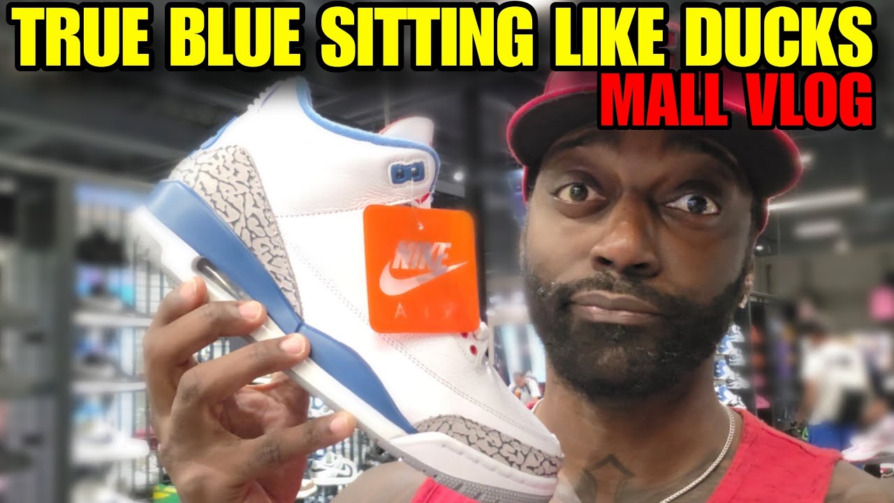 ВЛОГ ИЗ ТЦ: Я вернулся домой, а Jordan 3 True Blue никому не нужны