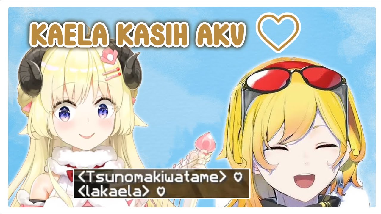 WATAME Kegirangan Dikasih Love Sama KAELA | (Hololive Clips)