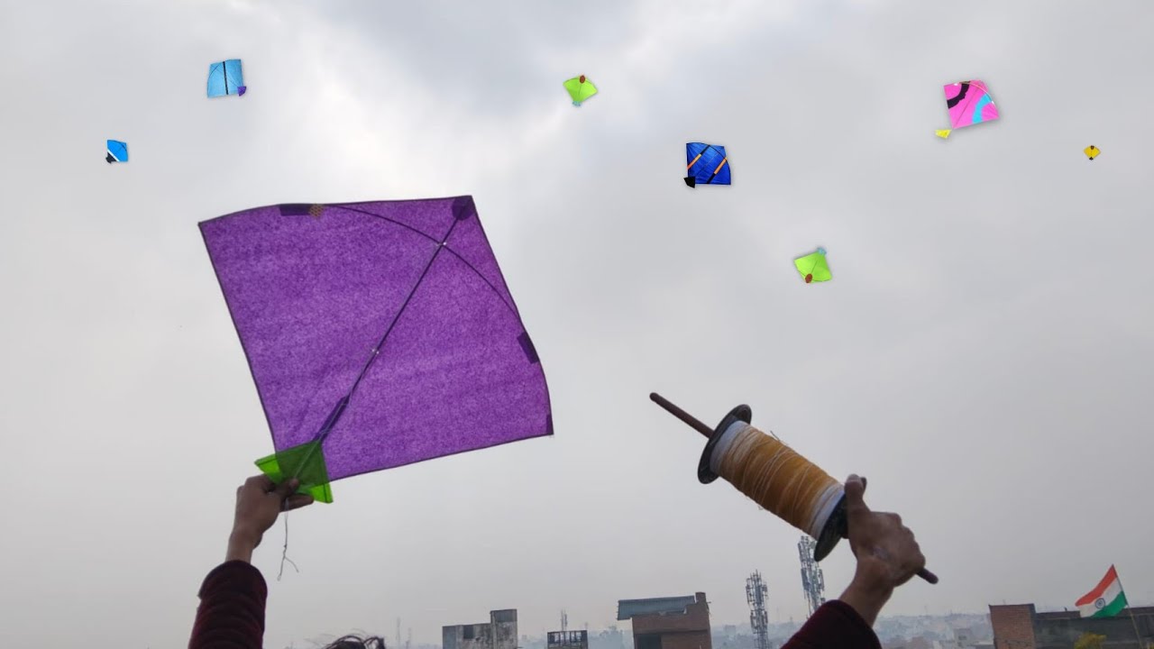 Mono kite *Yellow*Manjha Testing | kite | kite flying #kite #kiteflying#kiteground #monokitefighter 