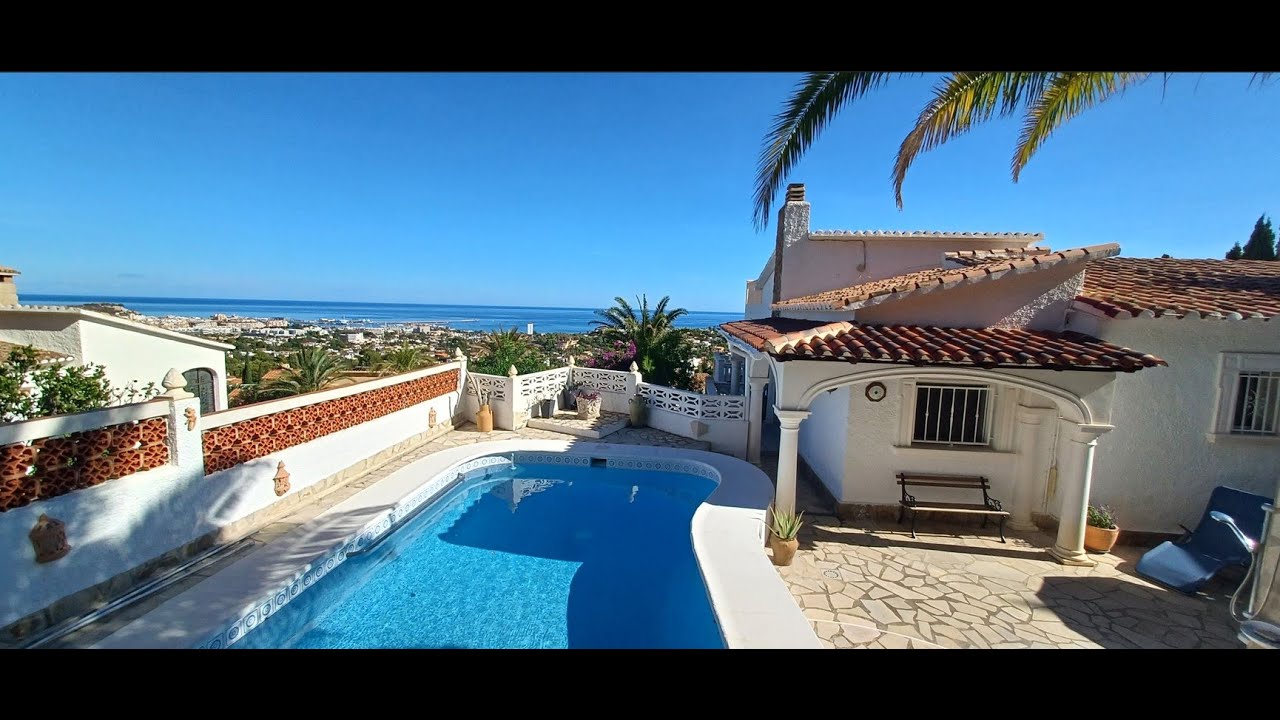1621 Fabulosa Villa con vistas panorámicas al mar, Denia Costa Blanca